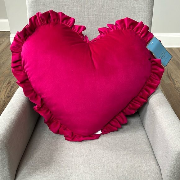 Lillian August Heart Pillow - Picture 2 of 5